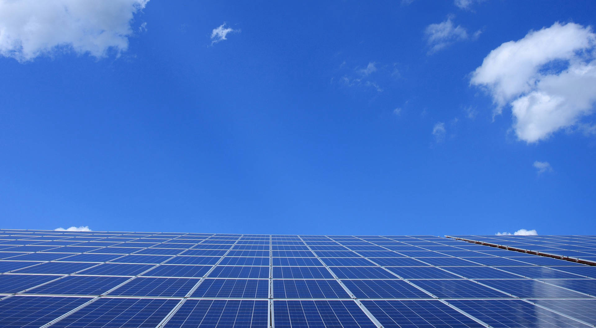 Solar panels generating during daylight hours on a UK home